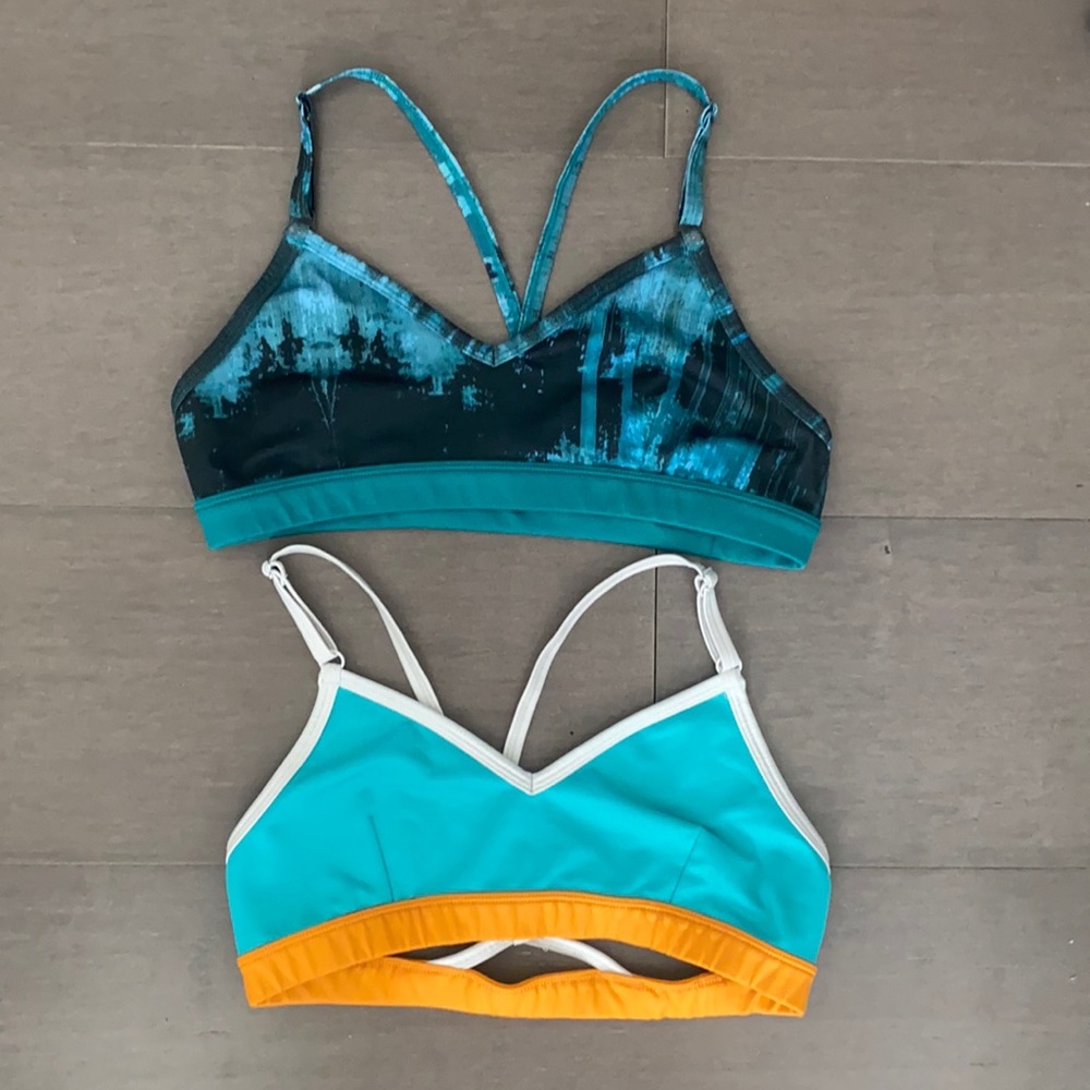 Adorable Alo Yoga Strappy Back Sports Bras (2)
